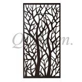 Factory Price Titanium Gold Brushed Stainless Steel Decorative Laser Cut Indoor Screen and Room Divider thumbnail-3