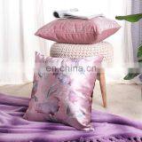Premium Velvet Watercolour Floral Digital Print Cushion Cover for Home Deco thumbnail-7