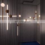 Zhongshan Post Modern Design Decorative LED Hanging Chandelier Pendant Light for Hotel thumbnail-5