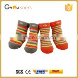 high quality bulk wholesale custom baby sock with stripes anti slip socks