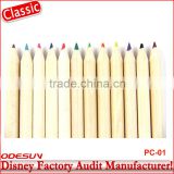 Disney Universal FAMA BSCI Carrefour Factory Audit High Quality Wooden Color Pencil