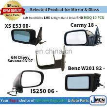 Jmen 1718100121 Mirror Glass for Mercedes Benz R230 R171 04-11 Wide Angle Left With Backing Plate thumbnail-2