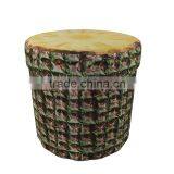 Store Stuff Printing Foldable Storage Ottoman thumbnail-4