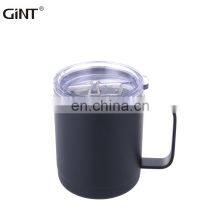 Portable Beer Hiking Sample Outdoor Hot Sale Metal Stainless Steel Double Wall Handle Portable Classic Modern Beer Coffee Cup thumbnail-3