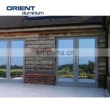 China Supplier Hot Sale High Quality Modern Wholesale Interior Double French Metal Frame Glass Door thumbnail-5