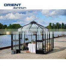 Aluminum Frame Greenhouse With Plastic Polycarbonate Roof thumbnail-4