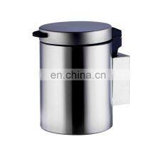 Stainless Steel Wall-mounted Hanging Waste Bin Airtight Trash Can thumbnail-1