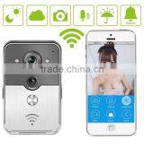 Smash Hit Newest Smart Home WiFi Video Door Phone With Android IOS App For Real-time Video Chatting Anywhere Anytime