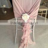 Wedding Chair Cover Curly Willow Chair Sash thumbnail-1