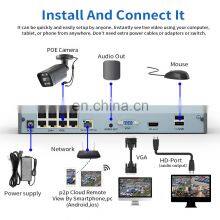 5MP 8CH POE NVR Kit IP Camera With Micro Alarm Motion Detection P2P Camera System Full Color Night Vision Smart Face Search thumbnail-3