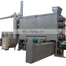 No pollution Olive pomace peanut shell charcoal continuous carbonization furnace  24h*7  working