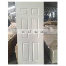 wood veneer or melamine  3mm hdf moulded white primer door skin