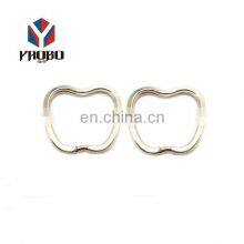 Professional Nice Quality Metal Heart Shaped Key Ring Split Ring Bulk thumbnail-4