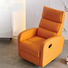New Single-Seat Manual Function Sofa Modern Minimalist Electric Can Shake Lunch Break Function Flannel Sofa Recliner thumbnail-3