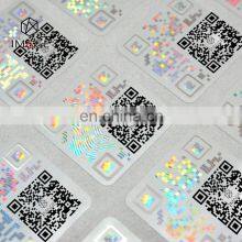 Customized 3d Hologram QR Code Anti Counterfeit Security Label for Product Authentication thumbnail-2