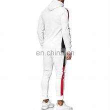 Fleece Custom Track Suit 100% Polyester Tracksuit for Men Slim Fit Wholesale Sweatsuit In Cheap Price thumbnail-2