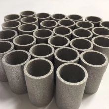Porous titanium tube