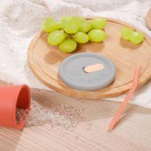 Baby Drinking Cup Baby Drinking Cup Fall and Leak Proof Silicone Children Drinking Cup Home Learning Cup thumbnail-3