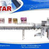 BOS720 Automatic Horizontal Pillow Pack Down Film Packing Machine With CE for Bag Noodle Puffed Food Family Packing thumbnail-1