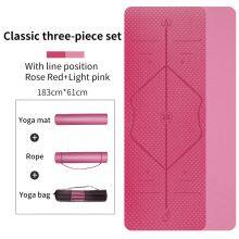 Colorful Custom Logo Tpe Yoga Mat Kmart Cork Tpe Yoga Mat thumbnail-5