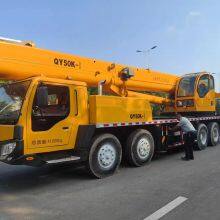 Cheap Price of Used QY50K QY50K QY50K-II 50ton Mobile Hydraulic Type Truck Crane thumbnail-5
