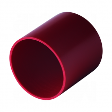 MOCAP Plastic PVC Steel Pipe Tube End Bearing Protective End Cap Cover S thumbnail-2