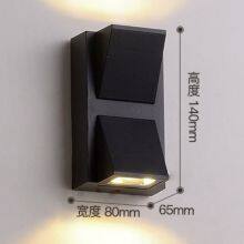 Modern Simple Outdoor Waterproof LED Wall Lamp Hotel Creative Corridor Staircase Corridor Living Room Bedside Wall Lamp Bedroom thumbnail-5