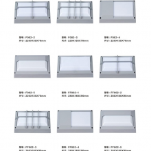 Outdoor Waterproof and Moisture-proof Lamp Round Square Aluminum Outdoor Balcony Corridor Simple Three-proof Ceiling Lamp thumbnail-4