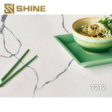 Luxury Modern Design Artificial Quartz Stone Slab Glossy Marble for Kitchen Villa Bedroom Hotel Bathroom Countertop thumbnail-2