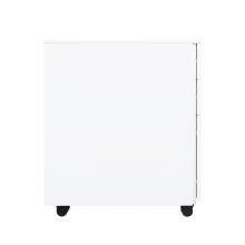 Modern 3-Drawer Mobile Pedestal Cabinet Metal Storage for Home Office School & Hospital Use thumbnail-4