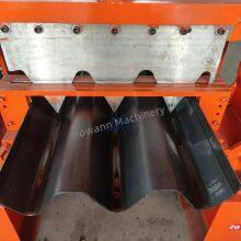 Hot Sale Road Barrier Two Waves Highway Guardrail Fence Crash Production Line Rolling Forming Machinery Cold Forming Machine thumbnail-3