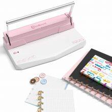 2-in-1 Duo Binding Machine Double Loop Wire Disc Ring Bound Scrapbooking Planner Making Machine thumbnail-4