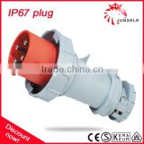 IP67 63A 400V 4P high end type industrial plug