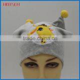 Animal Pattern Cheap Pom Knitted Hat thumbnail-2