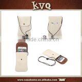 Universal Leather Mobile Cover Case for OPPO R7 Plus With Shoulder Strap thumbnail-2