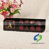 3d Public Crylic Wall Mounted Sign Holder thumbnail-1
