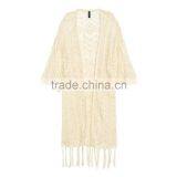 2016 Latest Women's Summer Coat Lace Knitting Cardigan thumbnail-2