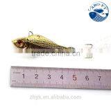 2016 Wholesale Fast Sink 5cm 12.5g Golden Silver VIB Flash Fishing Bait thumbnail-6