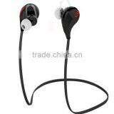 Black and Red Portable Mini Outdoor Sport Headphone Headsets Earpiece With Microphone