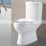 Gravity Flushing Two Piece Floor Mounted Squat Toilet thumbnail-1