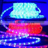 ETL 12V Waterproof 30~ 72led per Meter 100% Copper 3 Wire Holiday Decoration Round Color Changing Led Neon Flex Rope Light ul thumbnail-6