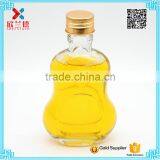 4oz Calabash Shaped Glass Wine Bottle for Alcohol Drink Wholesale thumbnail-5