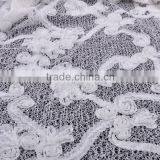 Superior Quality Netting Bottom Chiffon Ribbon Flower Embroidery Lace thumbnail-5