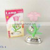 Table Lamp With Clock