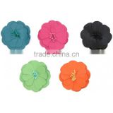 2013 New design wholesale DIY artificial chiffon flower for hair H-34
