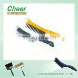 Wire Brush With Black Wire,plastic Handle. thumbnail-1