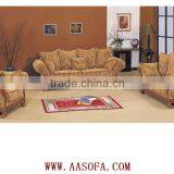 Sofa Material Leather Sofa Chesterfield Household Furniture thumbnail-1