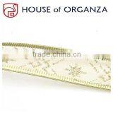 Christmas Organza Wired Ribbon for Gift Decoration thumbnail-1