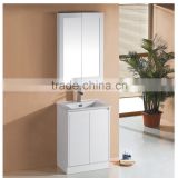 White finishing ceramic basin elegant bathroom cabinet Vanity