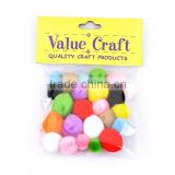 mixed size acrylic pompoms for DIY and Christmas decoration